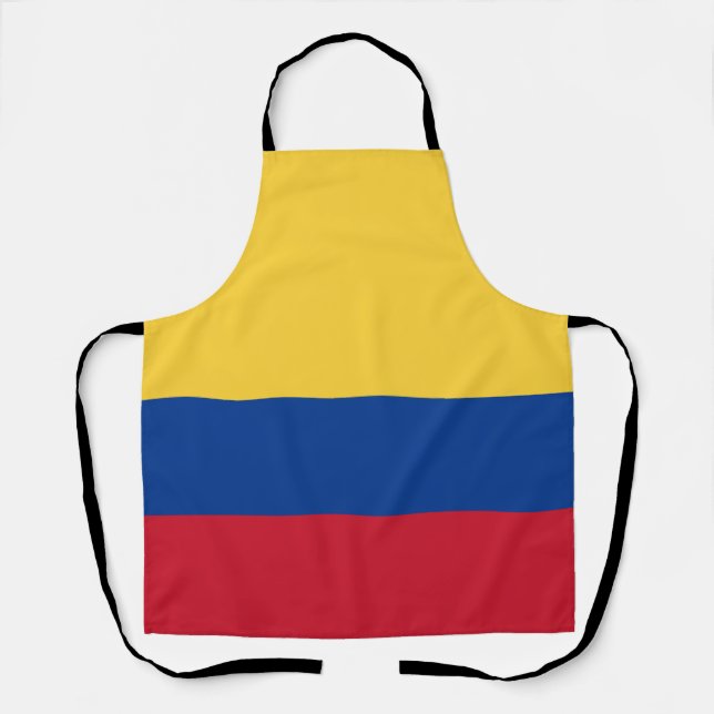 Tablier Drapeau de Colombie (Recto)