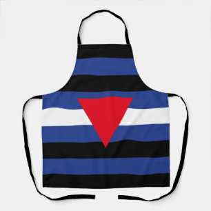 Tablier Drapeau de fierté cuir queer