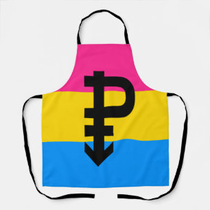Tablier Drapeau de fierté pansexuelle
