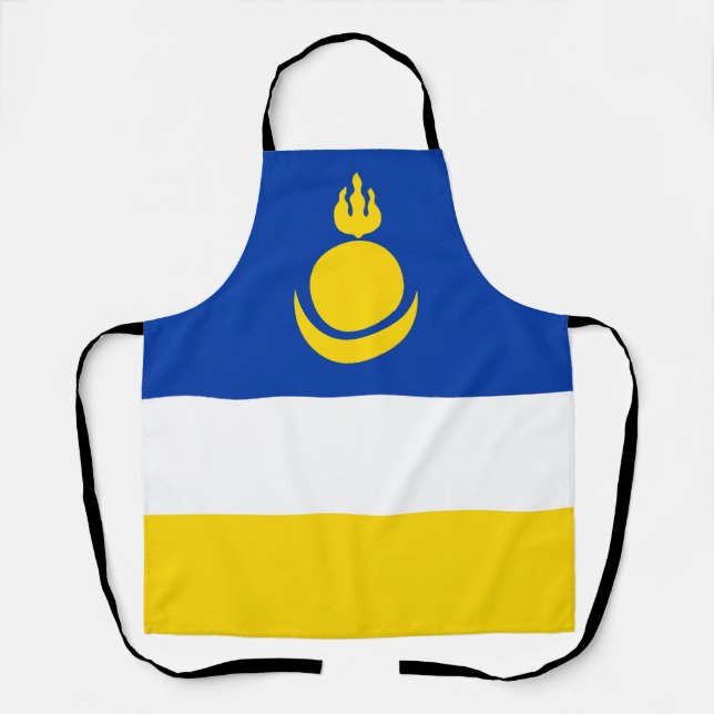 Tablier Drapeau de la Buryatia patriotique (Recto)