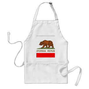 Tablier Drapeau de la Californie