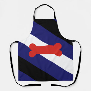 Tablier Drapeau de la fierté de jeu de chiot