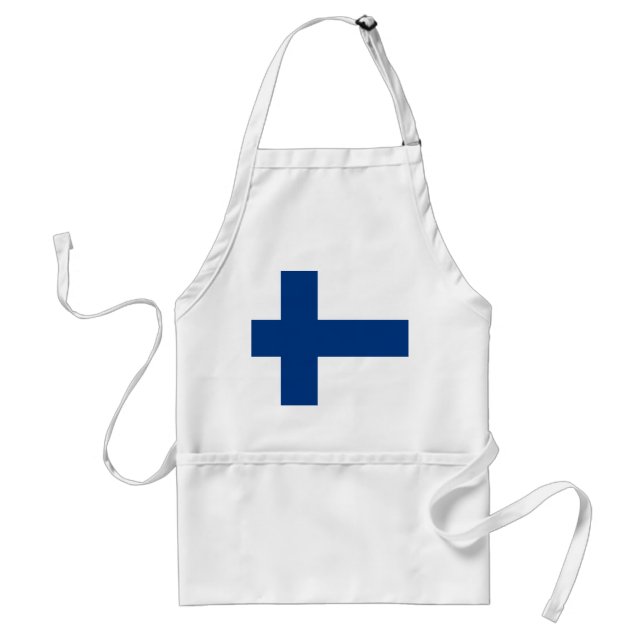 Tablier Drapeau de la Finlande (Devant)