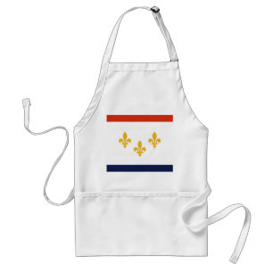 Tablier Drapeau de la Nouvelle-Orléans, Louisiane