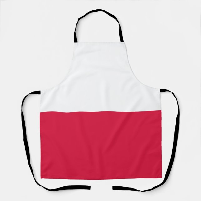 Tablier Drapeau de la Pologne (Recto)