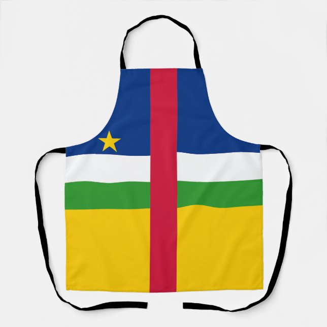 Tablier Drapeau de la République centrafricaine (Recto)