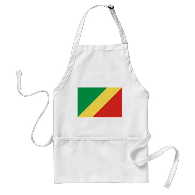 Tablier Drapeau de la République du Congo (Devant)