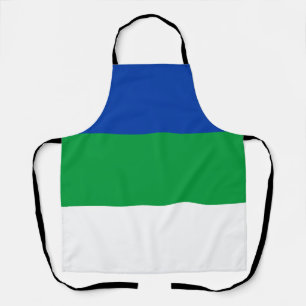 Tablier Drapeau de la République Komi