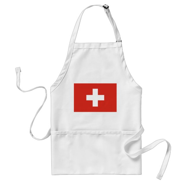 Tablier Drapeau de la Suisse (Devant)