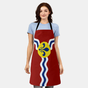 Tablier Drapeau de la ville de Saint-Louis Apron