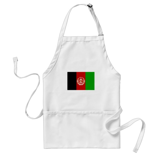 Tablier Drapeau de l'Afghanistan patriotique (Devant)
