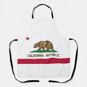 Tablier Drapeau de l'État de la République de Californie