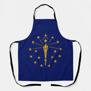 Tablier Drapeau de l'État de l'Indiana