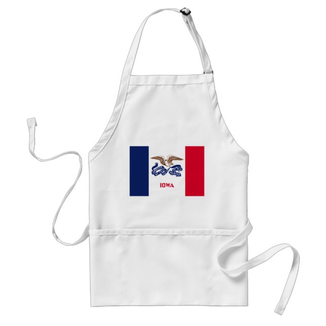 Tablier Drapeau de l'État de l'Iowa (Devant)
