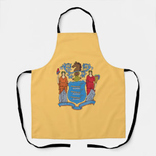 Tablier Drapeau de l'État du New Jersey