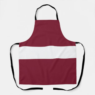 Tablier Drapeau de Lettonie
