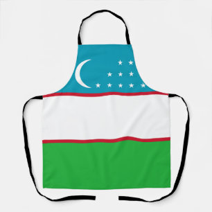 Tablier Drapeau de l'Ouzbékistan