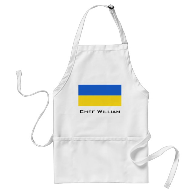 Tablier Drapeau de l'Ukraine (Devant)