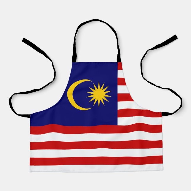 Tablier Drapeau de Malaisie (Recto)