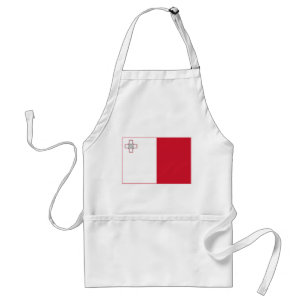 Tablier Drapeau de Malte