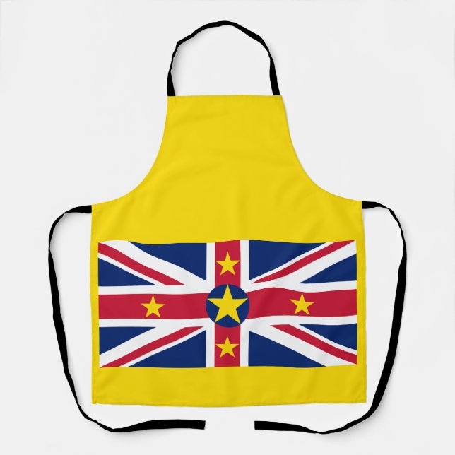 Tablier Drapeau de Niue (Recto)