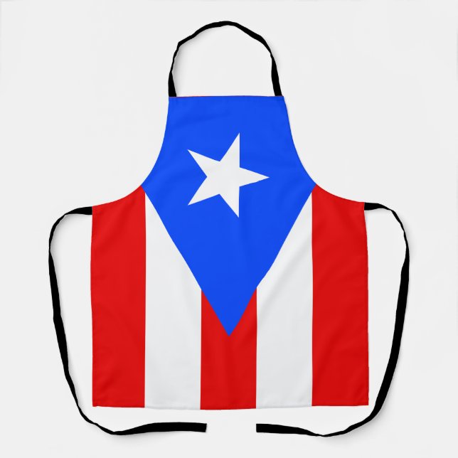 Tablier Drapeau de Porto Rico (Recto)