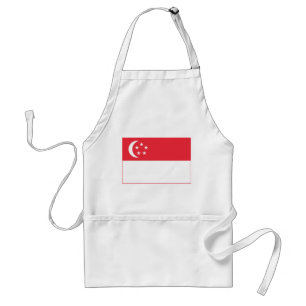 Tablier Drapeau de Singapour