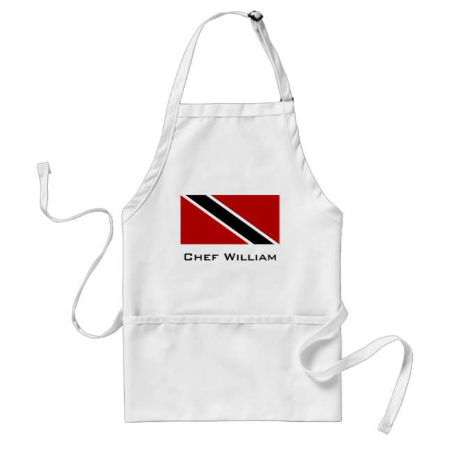 Tablier Drapeau de Trinité-et-Tobago (Devant)