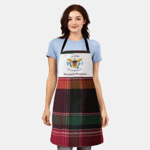 Tablier Drapeau des îles Vierges américaines USVI St. Croi