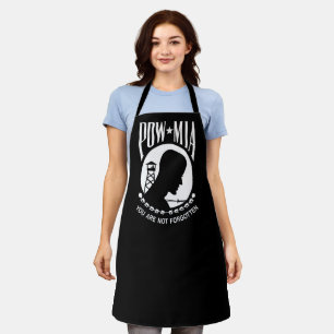 Tablier Drapeau des POW MIA : Soldats disparus de la guerr