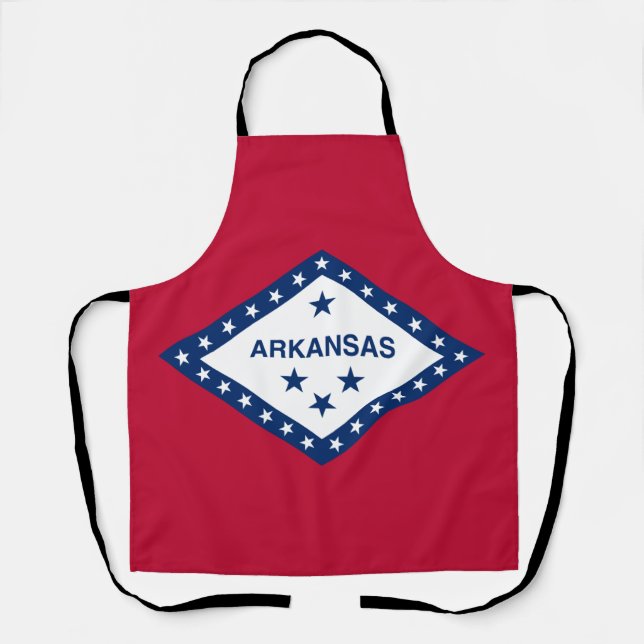 Tablier Drapeau d'État de l'Arkansas (Recto)