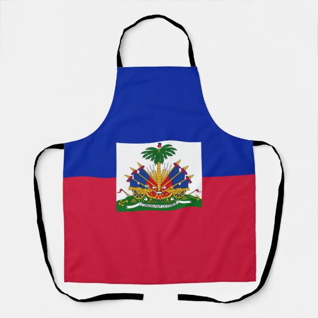 Tablier Drapeau d'Haïti (Recto)