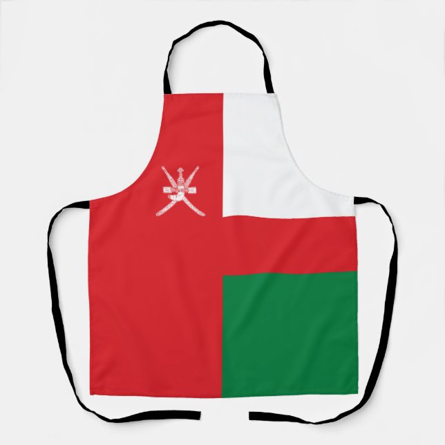 Tablier Drapeau d'Oman (Recto)