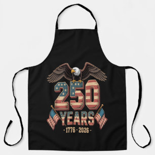 Tablier Drapeau du 250e anniversaire des États-Unis 250 an