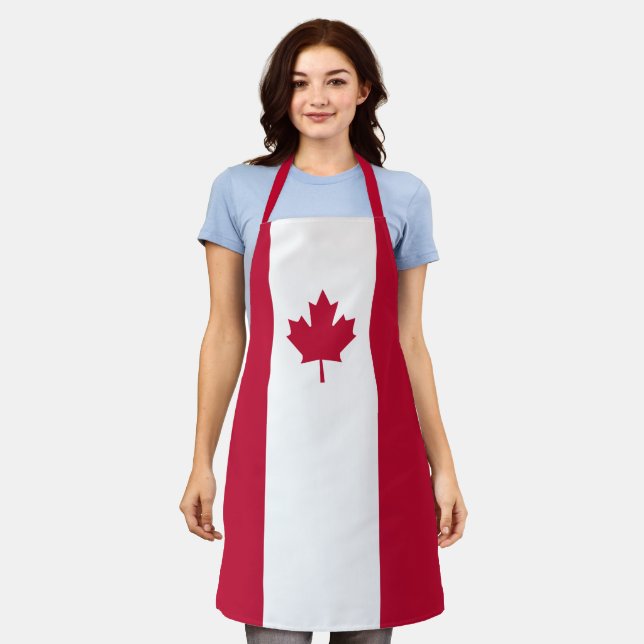 Tablier Drapeau du Canada (Porté)