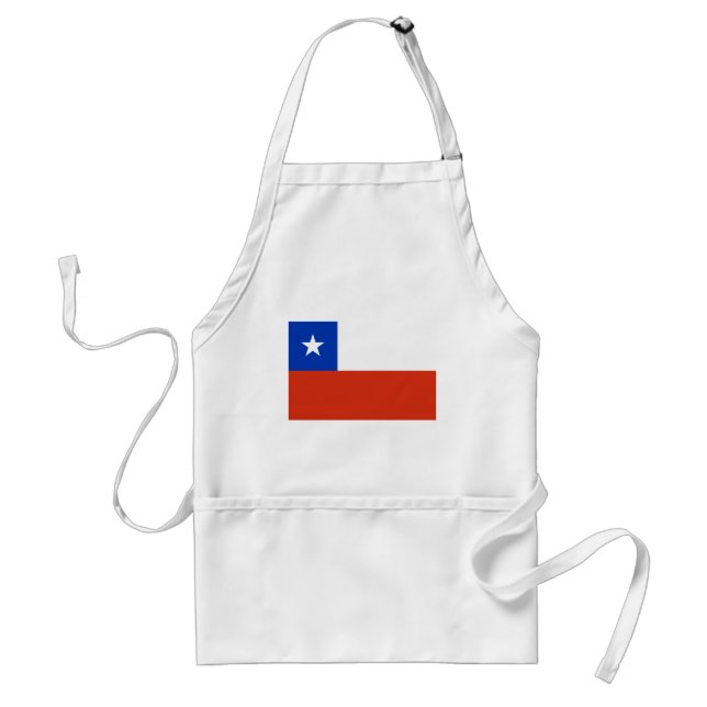 Tablier Drapeau du Chili (Devant)
