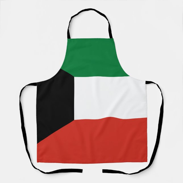 Tablier Drapeau du Koweït (Recto)