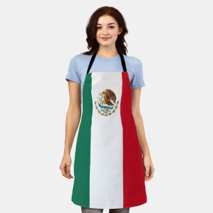 Tablier Drapeau du Mexique, Bandera de la République mexic