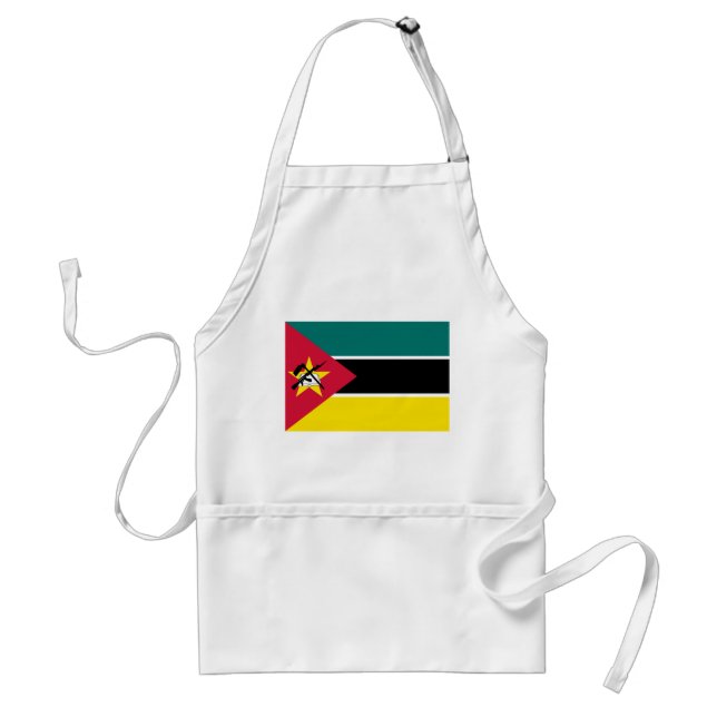 Tablier Drapeau du Mozambique (Devant)