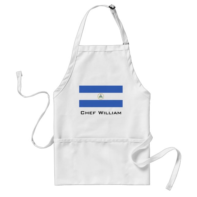 Tablier Drapeau du Nicaragua (Devant)