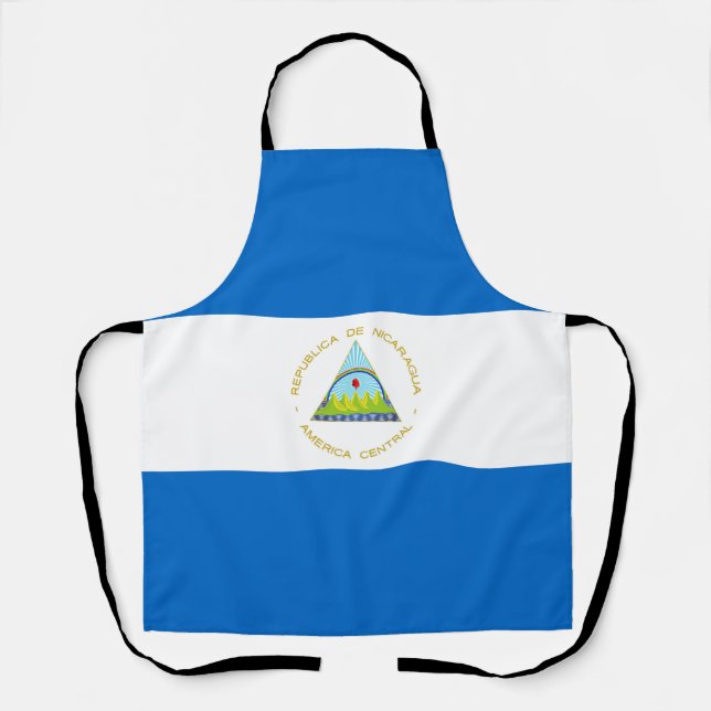Tablier Drapeau du Nicaragua (Recto)