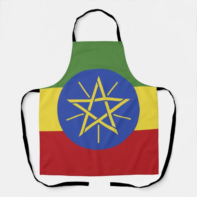 Tablier Drapeau éthiopien (Recto)