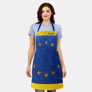 Tablier Drapeau européen Chef cuisine BBQ Baker Parties sc