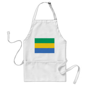 Tablier Drapeau Gabon