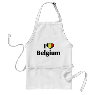 Tablier Drapeau I Love Belgium
