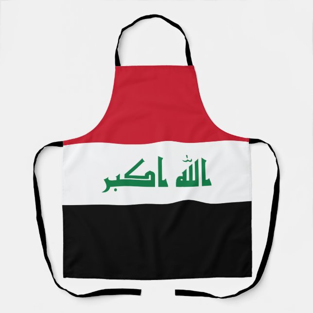Tablier Drapeau Iraq (Recto)