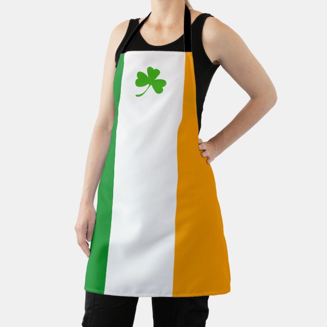 Tablier Drapeau irlandais Tricolor Patriotique (Insitu)