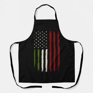 Tablier Drapeau Italien Américain Italie Patrimoine Amériq