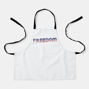 Tablier Drapeau Liberté Américaine pour Patriotic & Libert