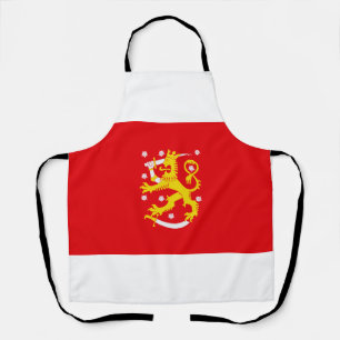 Tablier Drapeau médiéval de Finlande